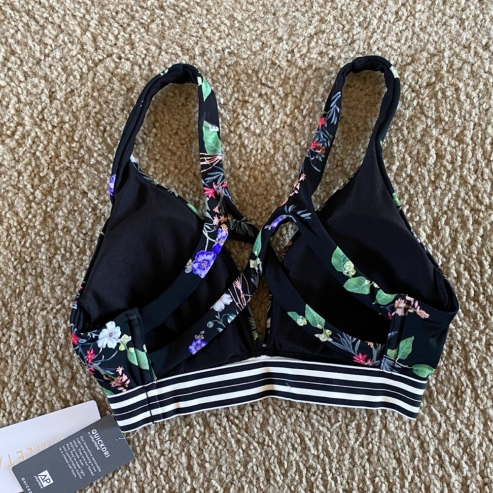 NWT Athleta Gold Coast Floral Top Size S - Picture 4 of 4